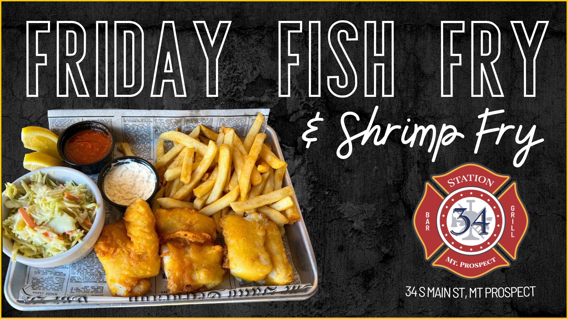 friday fish and shrimp fry